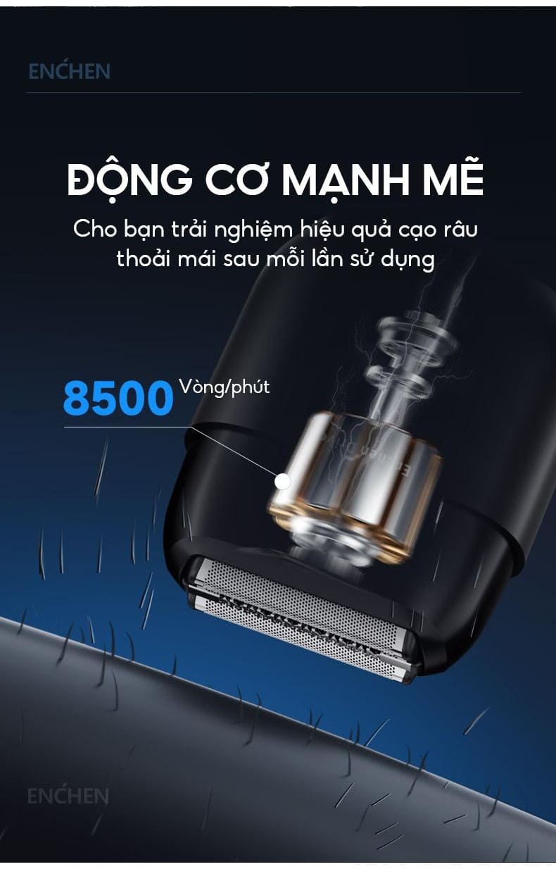 máy cạo râu enchen ms002